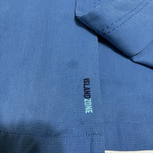 Tommy Bahama Mens Size 4XLB Button Up Silk Blend Short Sleeve Shirt Blue - Picture 3 of 10